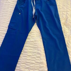 Figs Royal Blue Scrub Pants